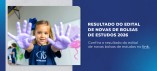 Resultado do processo para novas bolsas de estudos